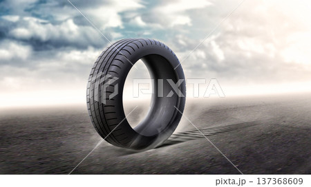 Vehicle tire 137368609