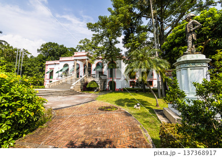 The Casa Garden is a small parkette located in Macau Peninsula, China. The area is the headquarters of the Macau delegation of the Orient Foundation. The Casa Garden is a small parkette located in Macau Peninsula, China. The area is the headquarters of the Macau delegation of the Orient Foundation. 137368917