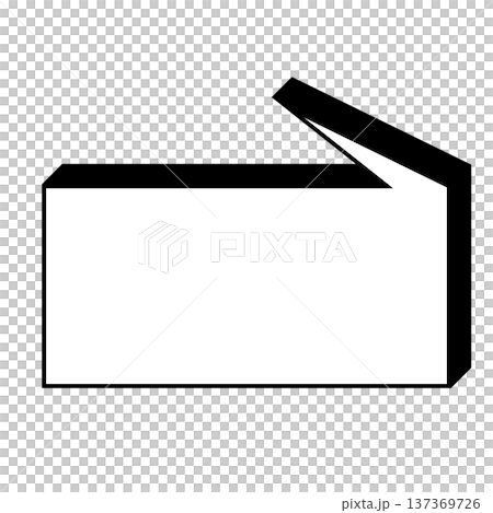 一個簡單的矩形對話框示意圖。 137369726