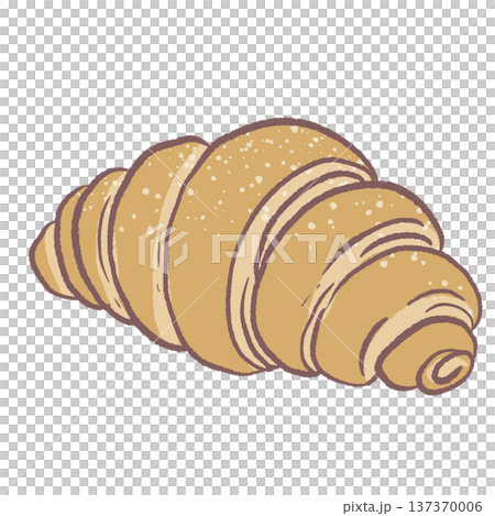 Kawaii buttery croissant pastry illustration cute bakery bread for breakfast cafe menu graphics pastry shop designs and cozy morning bakery themed food illustration Kawaii buttery croissant pastry illustration cute bakery bread for breakfast cafe menu graphics pastry shop designs and cozy morning bakery themed food illustration 137370006