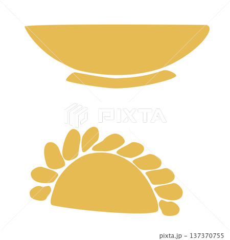 Traditional Indian baking dessert and clay ceramic bowl. Hand drawn vector illustration set. Holiday and festival design, for oriental magazines, maps greeting cards, Holi Diwali clip arts. Traditional Indian baking dessert and clay ceramic bowl. Hand drawn vector illustration set. Holiday and festival design, for oriental magazines, maps greeting cards, Holi Diwali clip arts. 137370755