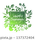 Happy Summer green card design 137372404