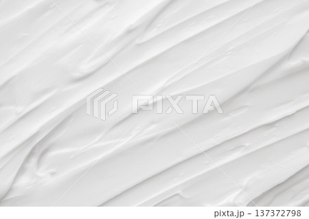 White lotion beauty skincare cream texture cosmetic product background 137372798