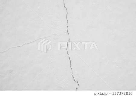 cracked concrete on white wall texture background cracked concrete on white wall texture background 137372816