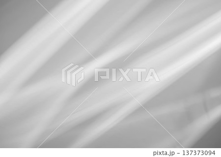 Abstract shadow drop on white wall background overlay mockup effect 137373094
