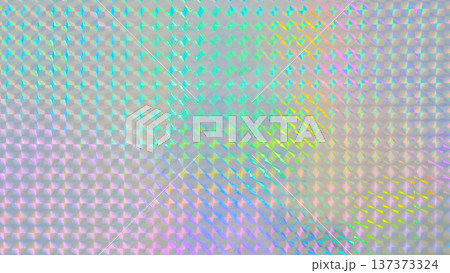 Holographic rainbow foil iridescent texture abstract hologram background 137373324