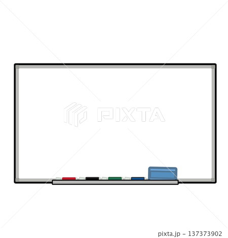 ホワイトボードのイラスト ホワイトボードのイラスト 137373902