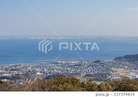 蒲郡市の街並み(愛知県) 137374914