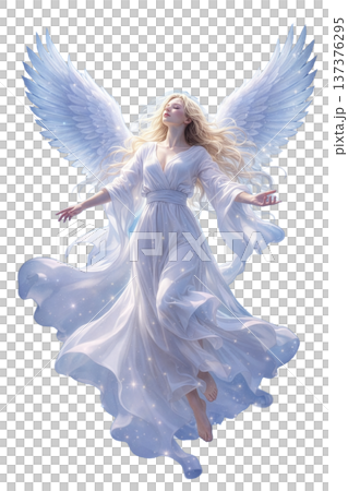 星空下，一位受上天祝福的純潔女神 137376295
