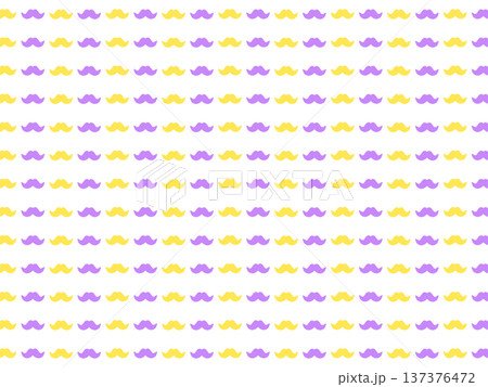 黄紫のヒゲの背景素材 137376472