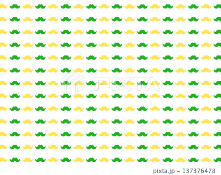黄緑のヒゲの背景素材 黄緑のヒゲの背景素材 137376478