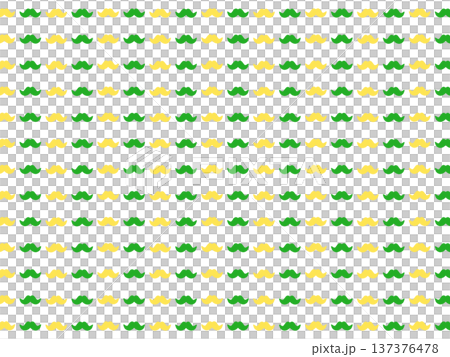 黄緑のヒゲの背景素材 黄緑のヒゲの背景素材 137376478