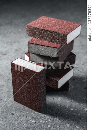 Sandpaper block 137376594