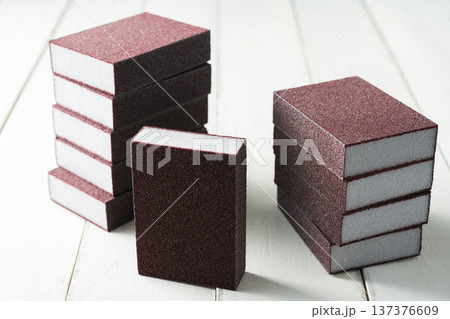 Sandpaper block 137376609