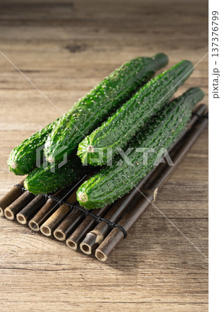 fresh cucumbers  137376799