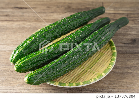 fresh cucumbers fresh cucumbers 137376804