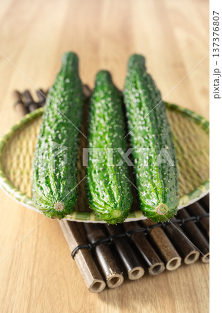 fresh cucumbers  137376807