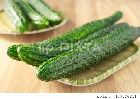 fresh cucumbers fresh cucumbers 137376811