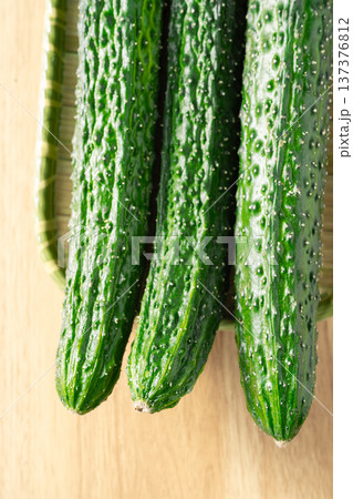 fresh cucumbers fresh cucumbers 137376812