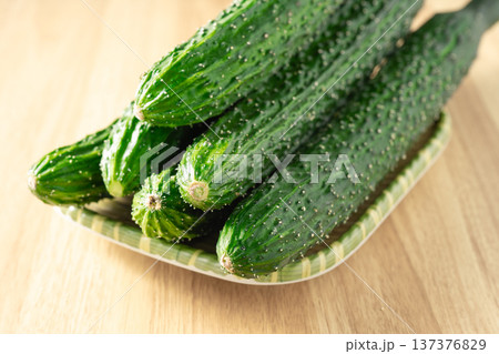 fresh cucumbers  137376829
