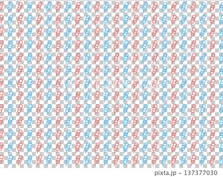 赤青の団子の背景素材 赤青の団子の背景素材 137377030