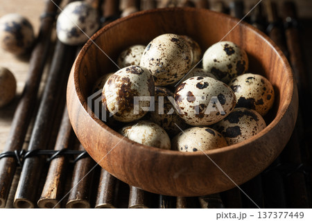 Quail eggs 137377449