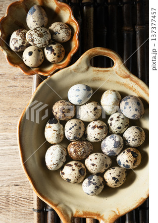 Quail eggs 137377457