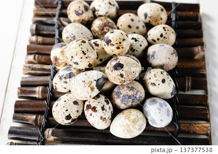 Quail eggs Quail eggs 137377538