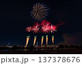 葛飾納涼花火大会　東京都 137378676