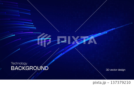 Abstract future ai background with blue big data and digital dots for tech and technology science presentation. Line cyber business network 3d backdrop. Connection graphic design. Abstract future ai background with blue big data and digital dots for tech and technology science presentation. Line cyber business network 3d backdrop. Connection graphic design. 137379210