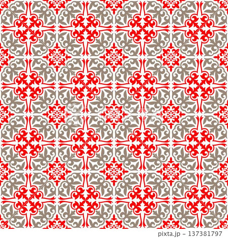 Ethnic Seamless pattern of the nomadic peoples Kazakh, Moroccan,Turk, Mongol, Kyrgyz. Design ceramic, tile, border, patchwork, wallpaper, linoleum, textile. Retro style. Vector. EPS 10 Ethnic Seamless pattern of the nomadic peoples Kazakh, Moroccan,Turk, Mongol, Kyrgyz. Design ceramic, tile, border, patchwork, wallpaper, linoleum, textile. Retro style. Vector. EPS 10 137381797