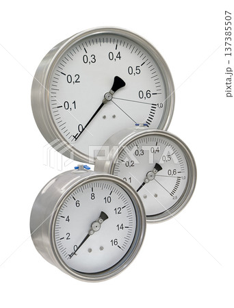 Group of pressure gauges 137385507