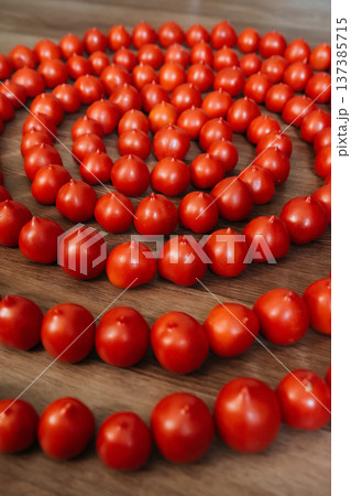 cherry tomatoes, top view. red cherry tomatoes. healthy organic fresh cherry tomatoes. cherry tomatoes, top view. red cherry tomatoes. healthy organic fresh cherry tomatoes. 137385715