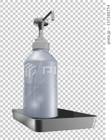 消毒イメージ(アルコール噴霧器 Alcohol dispenser) 消毒イメージ(アルコール噴霧器 Alcohol dispenser) 137388754