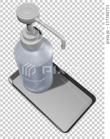 消毒圖片(酒精消毒液分配器) 消毒圖片(酒精消毒液分配器) 137388755