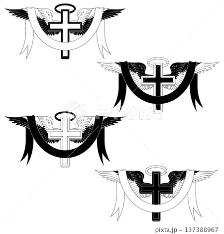Sacred Cross Lines with Parchment Sacred Cross Lines with Parchment 137388967