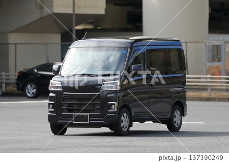 黒い軽バン 黒い軽バン 137390249