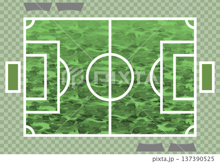 サッカーコート サッカーコート 137390525