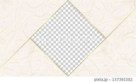 Japanese paper style frame, Japanese style background material, 16:9 size Japanese paper style frame, Japanese style background material, 16:9 size 137391582