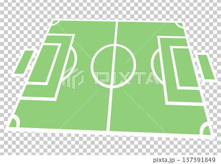 サッカーコート 137391849
