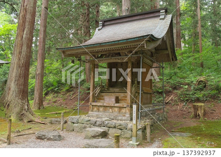 白山平泉寺　別山社 137392937