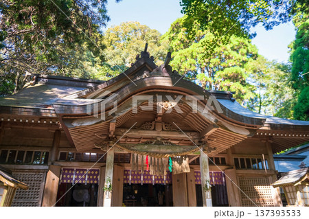 Takachiho wooden Shinto shrine, Miyazaki, Japan Takachiho wooden Shinto shrine, Miyazaki, Japan 137393533