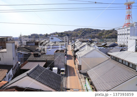 玉島地区の昭和レトロな町並み 137393859