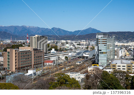 小田原城天守から小田原市内を望む 137396316