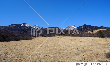 八ヶ岳牧場から望む八ヶ岳 八ヶ岳牧場から望む八ヶ岳 137397304