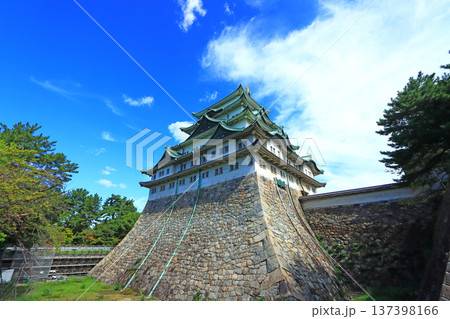 愛知県名古屋市、名古屋城の風景 137398166