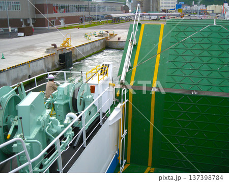 フェリー　稚内～礼文島(稚内港出港) 137398784