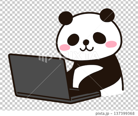 熊貓玩電腦 137399368