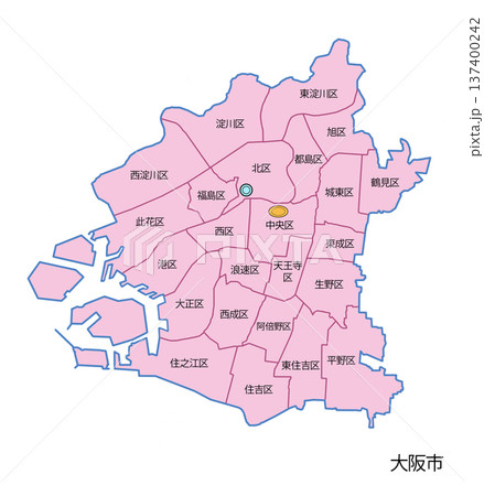 政令指定都市 行政区のある都市 大阪市 政令指定都市 行政区のある都市 大阪市 137400242