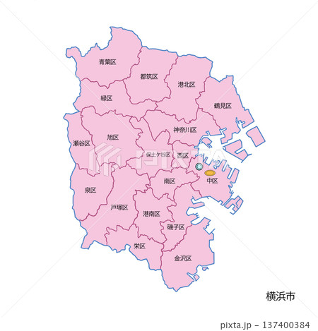 政令指定都市 行政区のある都市 横浜市 政令指定都市 行政区のある都市 横浜市 137400384